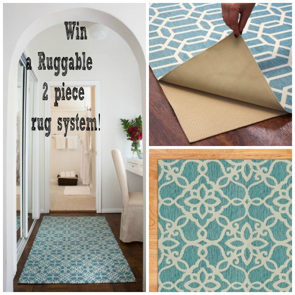 Win a Ruggable 2 Piece Rug System