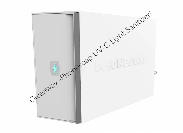 Join the Clean Revolution- Enter to win a PhoneSoap UV-C Light Sanitizer