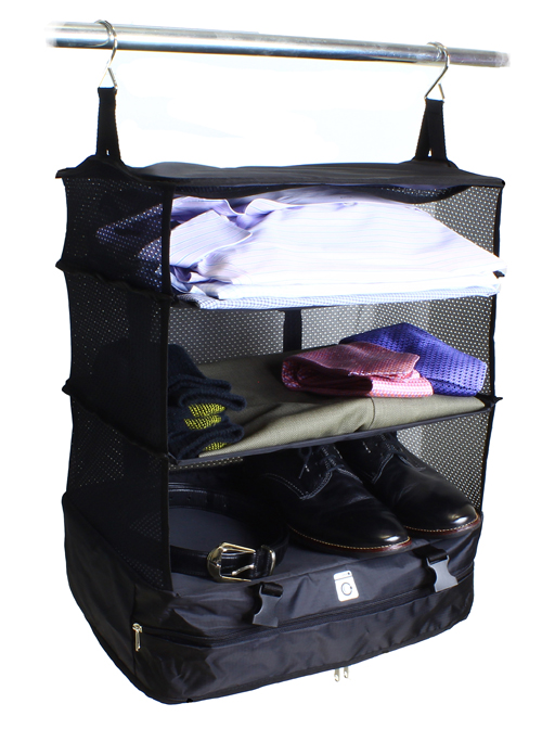 The Stow-N-Go Portable Luggage System | Born 2 Impress