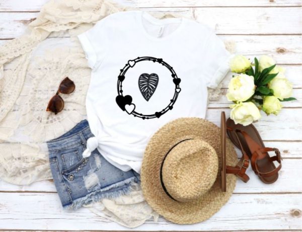 Circle of Love White Tee