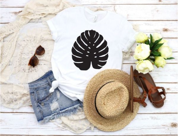 White Tee Monstera